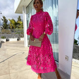 Victoria – Robe en Dentelle Romantique
