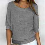 Pull décontracté uni