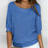 Pull décontracté uni