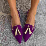 Portia - Mocassins Boho à Franges