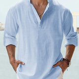 Chemise respirante en lin
