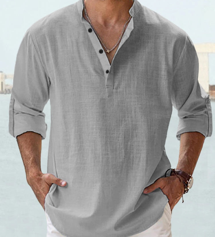 Chemise respirante en lin