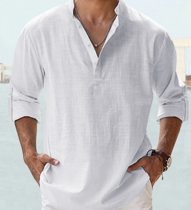 Chemise respirante en lin
