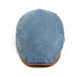Henry™ | Casquette Plate en Denim Premium - Style Intemporel & Confort Quotidien