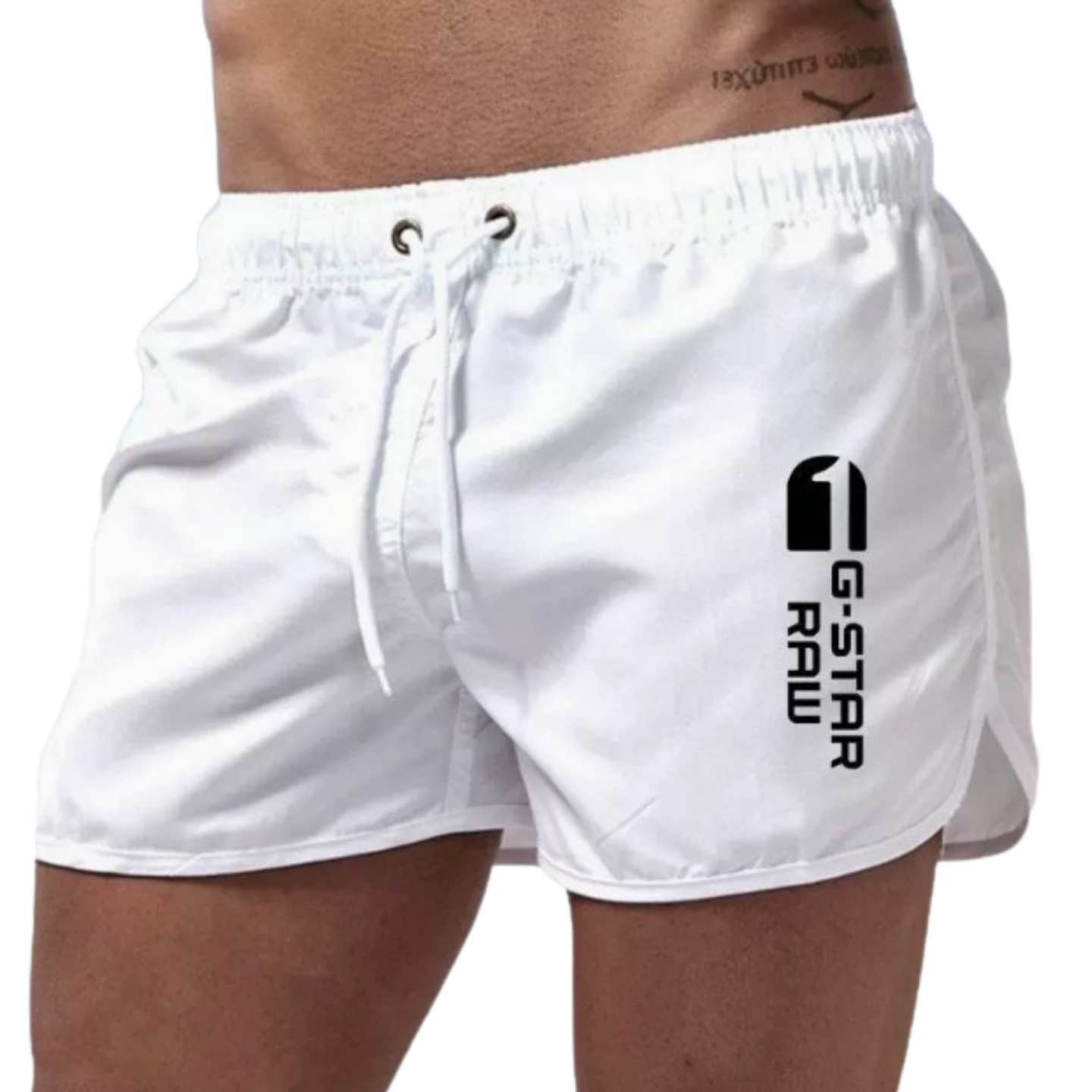 Short de bain court pour homme