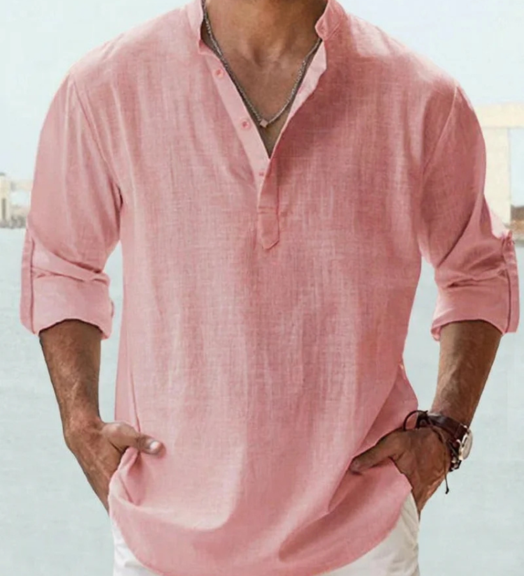 Chemise respirante en lin