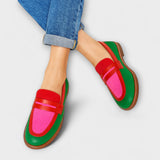 Nyla™ | Mocassins décontractés contrastés