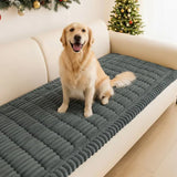 Housse de Protection pour Canapé pour Animaux en Peluche Matelassée Antidérapante
