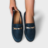 Noémie | Mocassins en flanelle