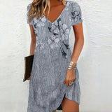 Robe Vintage à Imprimé Floral