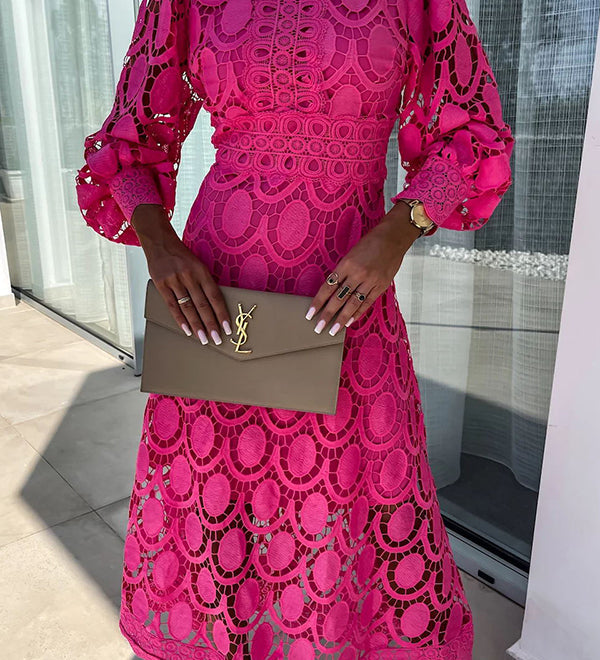 Victoria – Robe en Dentelle Romantique