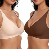 💗 DERNIER JOUR DES SOLDES – 60 % DE RÉDUCTION ⚡ 50K+ VENDUS 💕 Soutien-gorge sans armatures pour femme, confortable, effet push-up, bralette, sans coutures, idéal au quotidien avec décolleté en V profond.