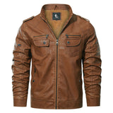 Veste de Biker en Fleece