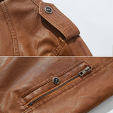 Veste de Biker en Fleece