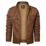 Veste de Biker en Fleece