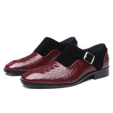 Chaussures de Habillé Embossées Serpent